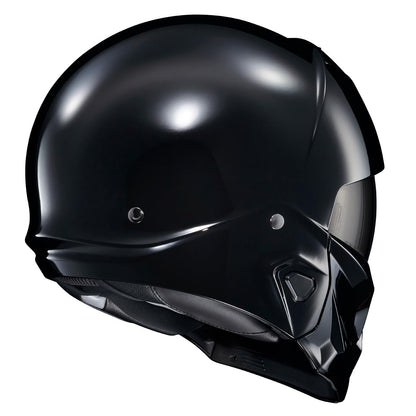 ScorpionEXO Covert 2 open face/3-4 mode helmet, Bluetooth ready, interchangeable mouth cover, gloss black.